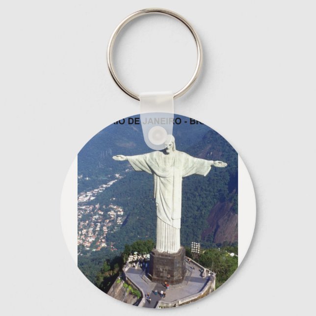 Porte-clés Brésil Rio De Janeiro christ (St.K.) (Recto)
