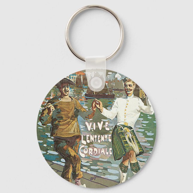 Porte-clés Brest á Londres 18 heurs (Recto)