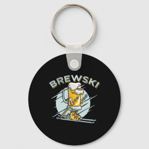 Porte-clés Brewski - Bière De Ski Pour Le Sport D'Hiver