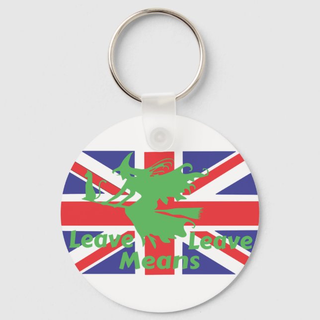 Porte-clés brexit (Recto)