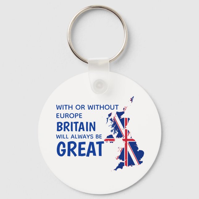PORTE-CLÉS BREXIT GREAT BRITAIN EUROPE (Recto)