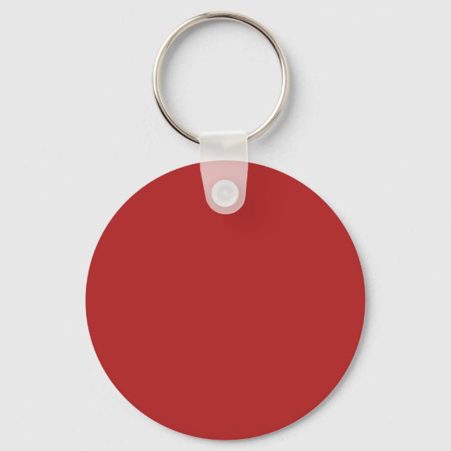 Porte-clés Brick rouge couleur B22222 - Ajouter votre nom Opt (Recto)