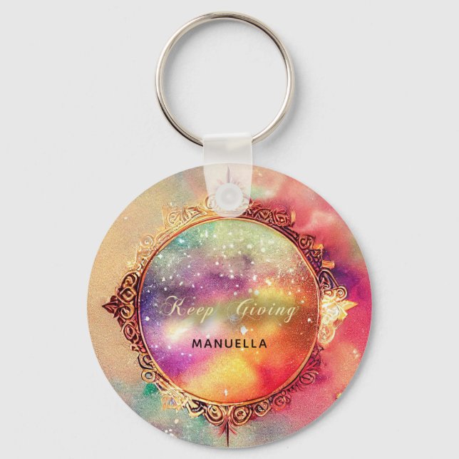 Porte-clés Bride Motivationnelle Crystal Ball (Recto)