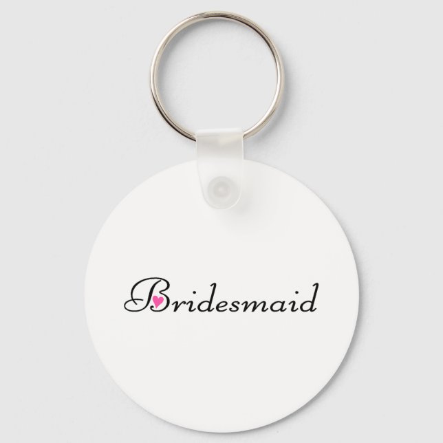 Porte-clés Bridesmaid (Recto)