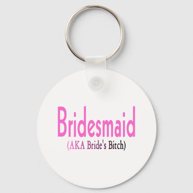Porte-clés Bridesmaid (AKA) (Recto)