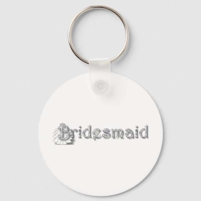 Porte-clés ♥ Bridesmaid Fun pour Bachlorette Party, Shower (Recto)