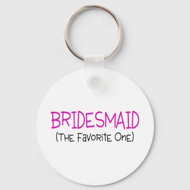 Porte-clés Bridesmaid Le Favori (Recto)