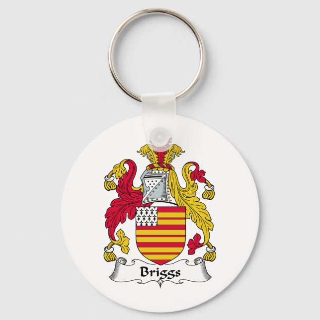 Porte-clés Briggs Family Crest (Recto)