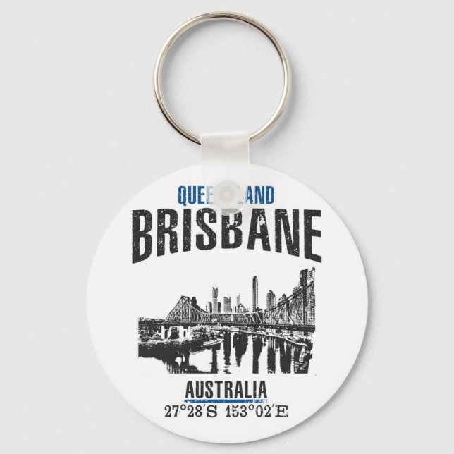 Porte-clés Brisbane (Recto)