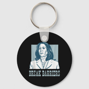 Porte-clés Briser Les Obstacles Kamala Harris Pour L'Élection