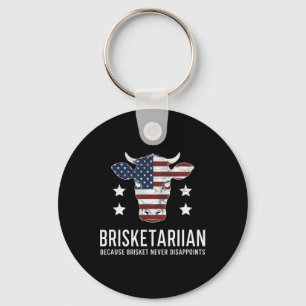 Porte-clés Brisket Bbq Pour Hommes Drôle Humour foncé Brisket