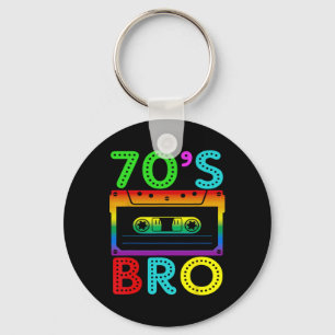 Porte-clés Bro rétro Vintage des années 70 pour la famille Ha