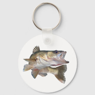 Porte-clés Brochets vairons de pêche