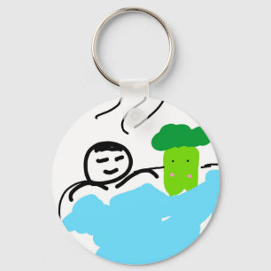 Porte-clés Brocoli mignon dans Hot Springs