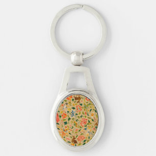 Porte-clés Broderie animale vintage en crewel : Tapisserie an