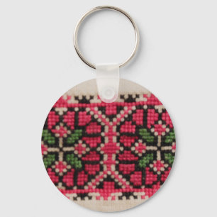 Porte-clés Broderie ukrainienne