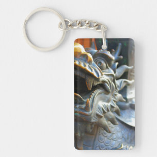 Porte-clés Bronze Dragon-Yu Market-Shanghai, Chine Porte - cl