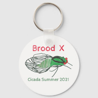 Porte-clés Brood X Canada Été 2021