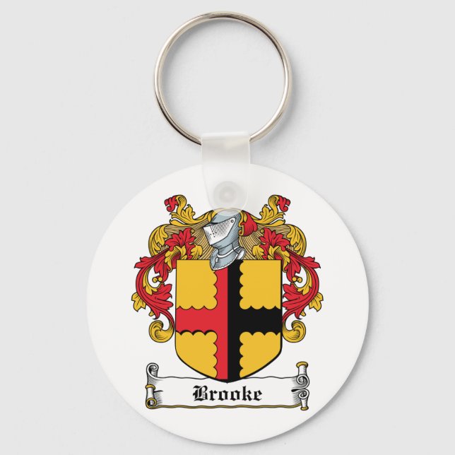 Porte-clés Brooke Family Crest (Recto)