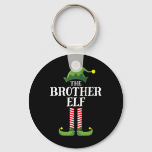 Porte-clés Brother Elf Matching Famille Groupe Noël