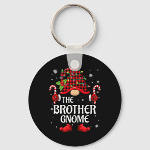 Porte-clés Brother Gnome Correspondant Pjs De Noël Pour La Fa
