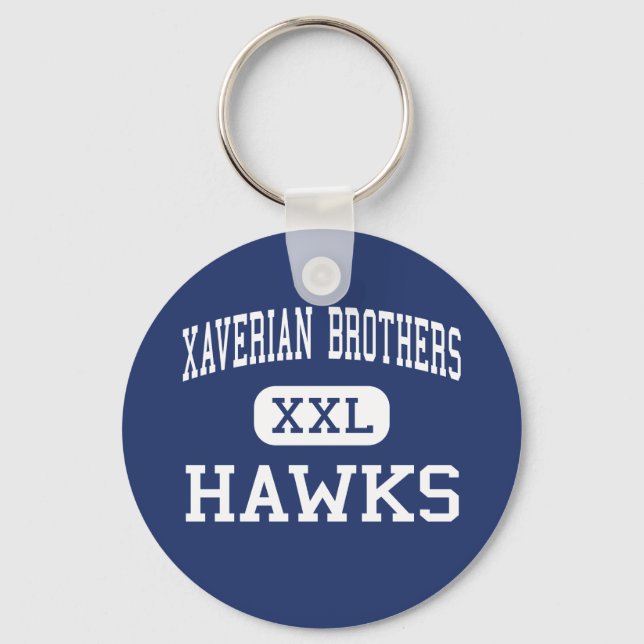 Porte-clés Brothers Xaverian - Hawks - High - Westwood (Recto)