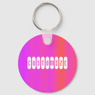 Porte-clés Brouillard rose - Modèle