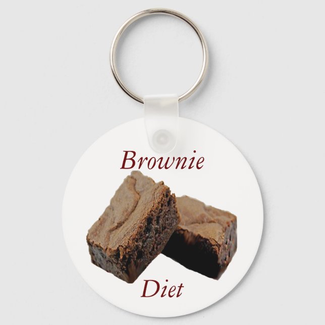 Porte-clés Brownie Diet (Recto)