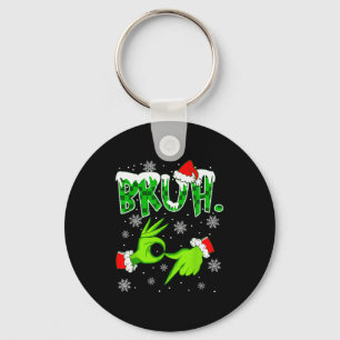 Porte-clés Bruh 67 Six Seven 6 7 Mème de Noël Drôle Génératio