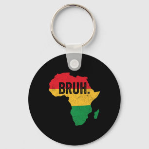 Porte-clés Bruh Boys Kids African American Funny Black Histor