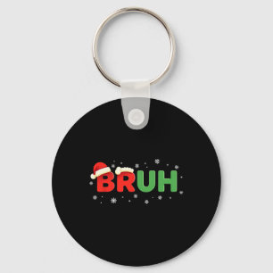 Porte-clés Bruh Citation Drôle Mème Frère Garçon Enfants Jeun