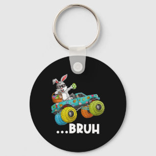 Porte-clés Bruh Dabbing Bunny Happy Pâques Monster Camion Amo