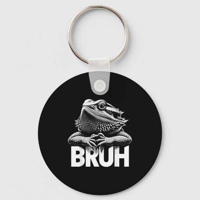 Porte-clés Bruh Dragon Barbu  (Recto)