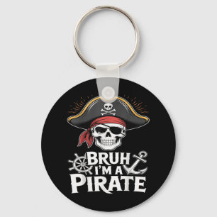 Porte-clés Bruh Je Suis Un Costume D'Halloween Drôle De Pirat