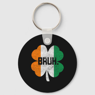 Porte-clés Bruh Mème Citation Drôle Frère Salutation Garçons