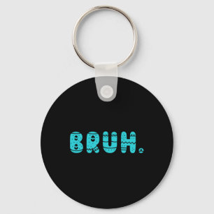 Porte-clés Bruh Mème Pâques Jour Funny Bunny Oeufs Ados Garço