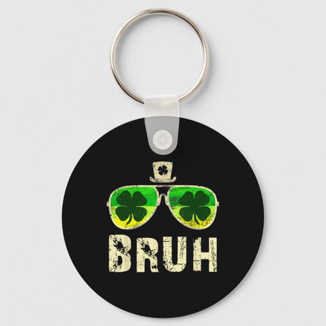 Porte-clés Bruh St Patrick Teens Garçons Enfants Saint Patric (Recto)