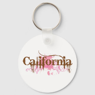 Porte-clés brun rose de Californie