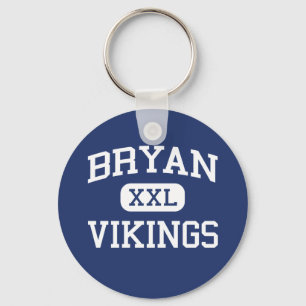 Porte-clés Bryan - Vikings - lycée de Bryan - Bryan le Texas