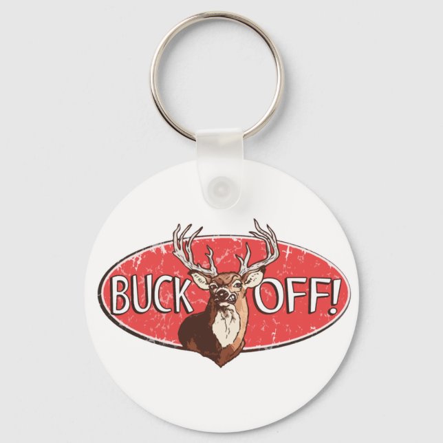 Porte-clés Buck Off par Mudge Studios (Recto)