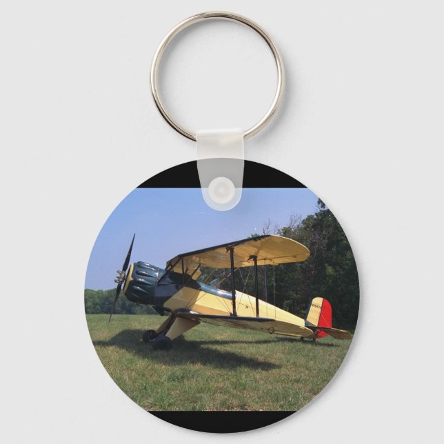 Porte-clés Bucker, Jungmann, 1961, St_Classic Aviation (Recto)