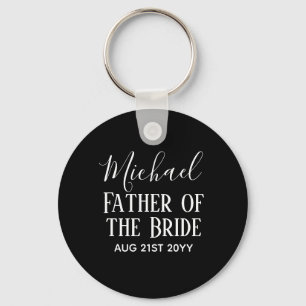 Porte-clés BUDGET Bestman Groomsmen Gifts Black White