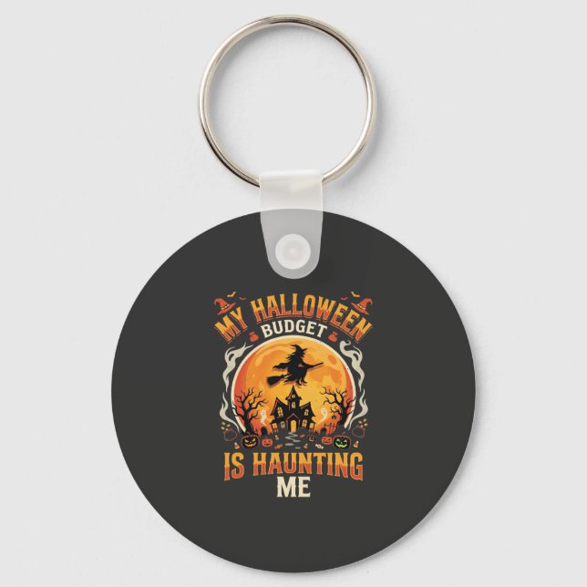 Porte-clés Budget de frisson d'Halloween (Recto)
