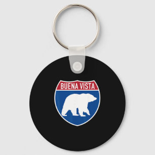 Porte-clés Buena Vista Colorado Bear Co Highway Interstate Su