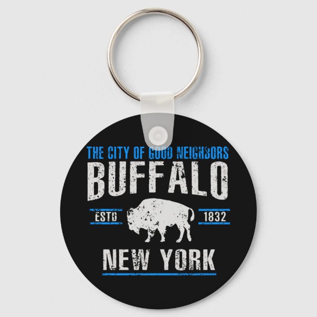 Porte-clés Buffalo (Recto)
