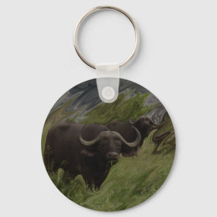 Porte-clés Buffalo africain