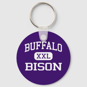 Porte-clés Buffalo - Bison - Lycée - Buffalo Minnesota