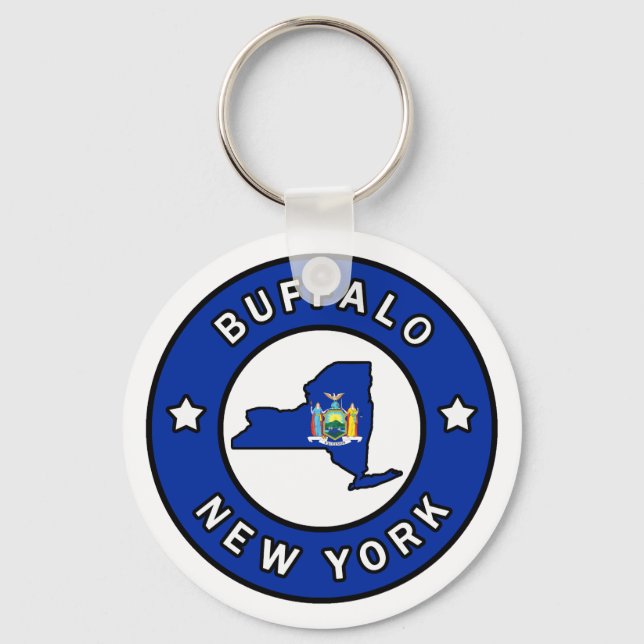 Porte-clés Buffalo New York (Recto)