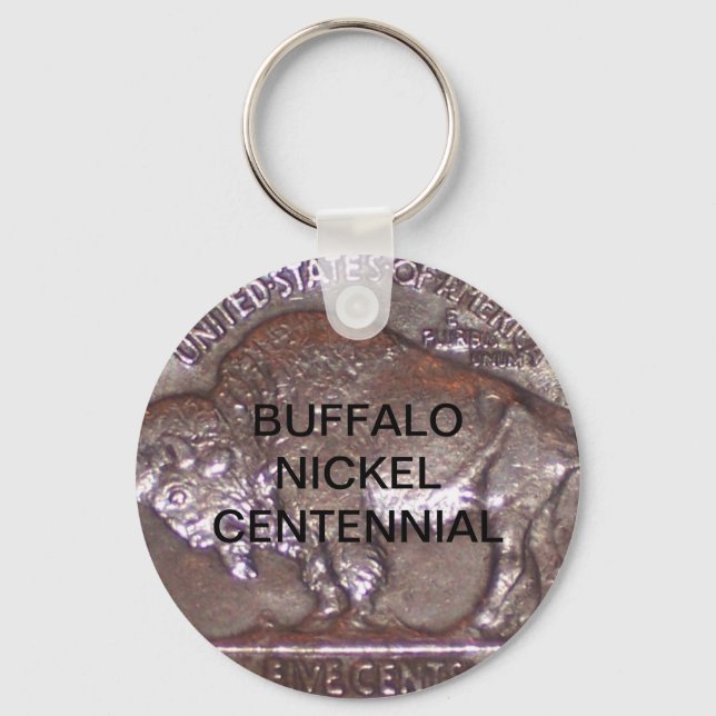 PORTE-CLÉS BUFFALO NICKEL CENTENNIAL (Recto)