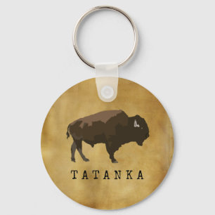 Porte-clés Buffle amérindien   Bison   Tatanka Dessin
